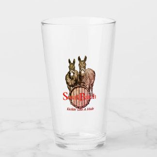 Small Batch "Kickin' Like A Mule!" Highball Glass
