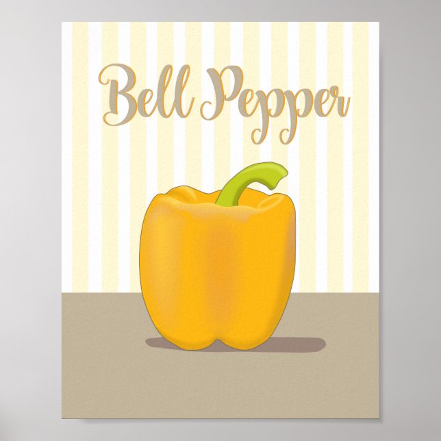 Small bell pepper poster (Front)