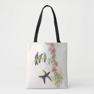 Small-Billed Thornbill by John Gould Tote Bag