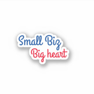 Small biz big heart trendy small business