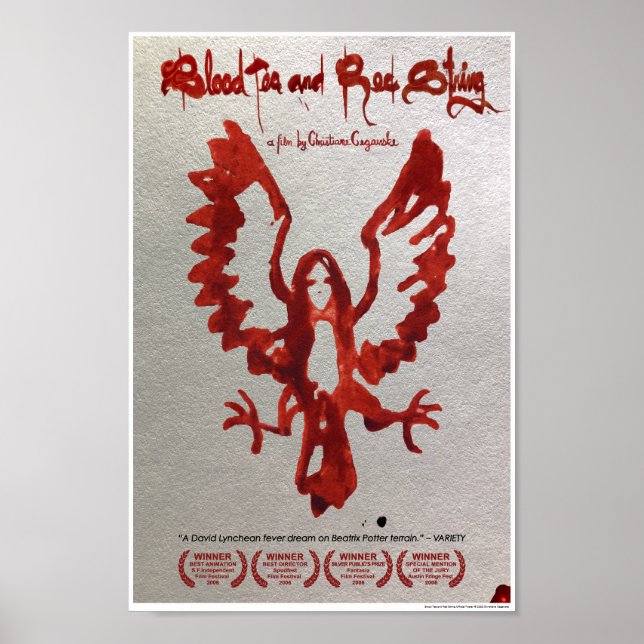 Small Blood Tea and Red String Official Poster (Front)