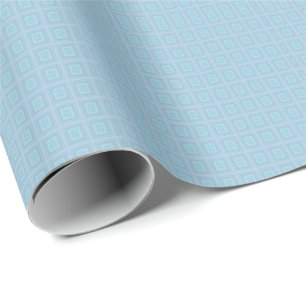 Small blue squares. wrapping paper
