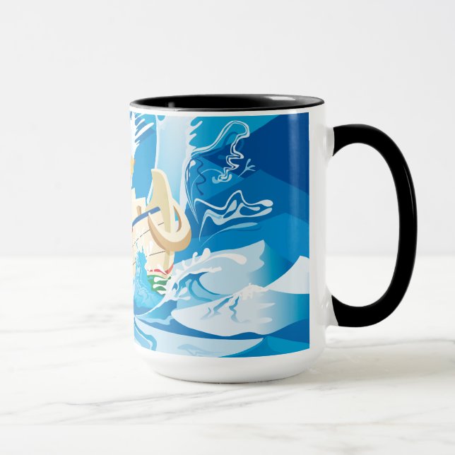 Small boat mug (Right)