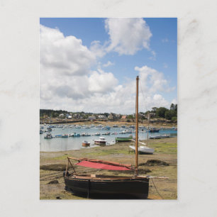 Small Boats Ploumanac'H, France Postcard