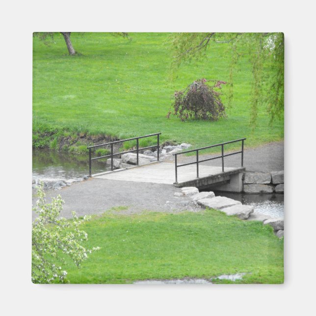 Small Bridge Over a Small Stream Magnet (Front)