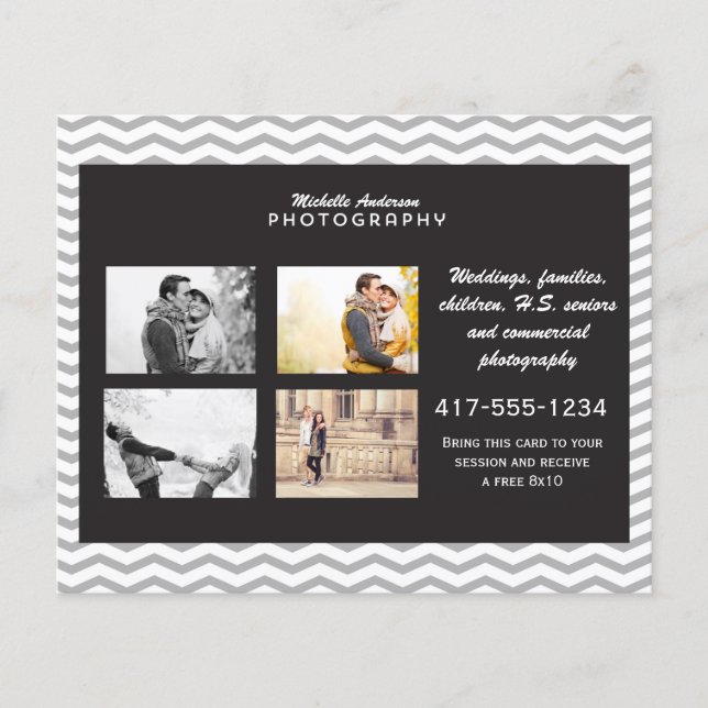 Small Brochure for Photography Business (Front)