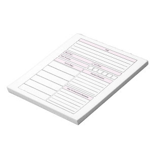 Small Business Action Plan Notepad