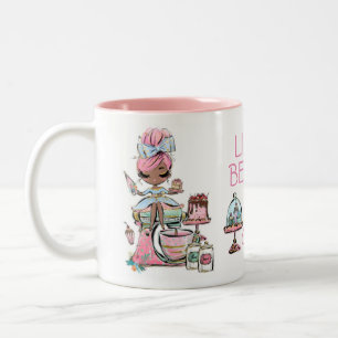 Small Business Bakery, cupcakes Two-Tone Coffee Mug