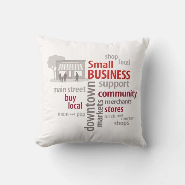 Small Business Cushion (Front)