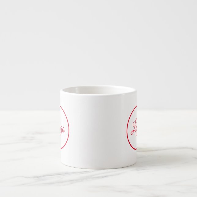 Small business espresso cup (Front)