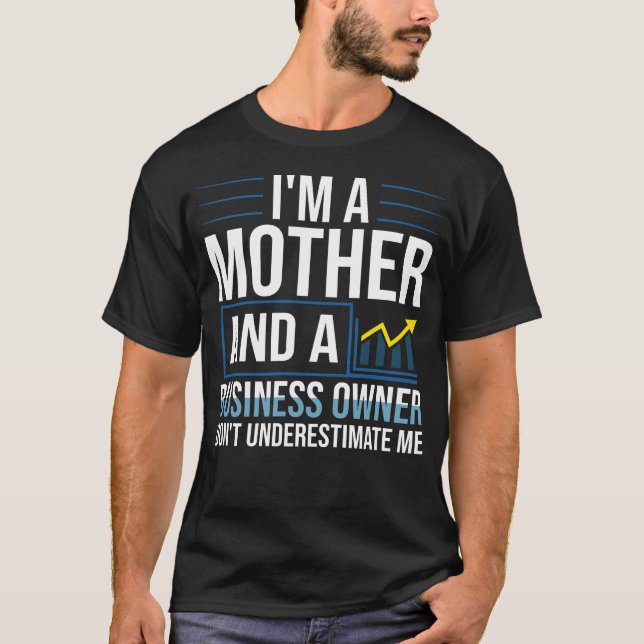 Small Business Owner Entrepreneur CEO T-Shirt (Front)