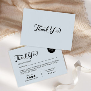 Small Business Package Insert Card