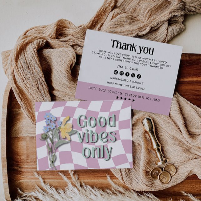 Small Business Package Insert Card (Creator Uploaded)