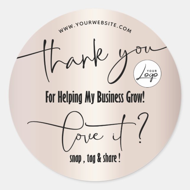 Small Business Package Label (Front)