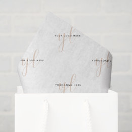 Small Business Packaging Custom Logo Branded Tissue Paper