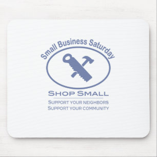 Small Business Saturday - Hardware blue Mouse Mat