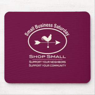 Small Business Saturday Ivory Weathervane Mouse Mat