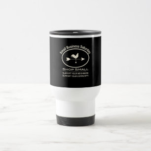 Small Business Saturday Ivory Weathervane Travel Mug