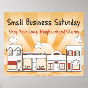 Small Business Saturday  Poster