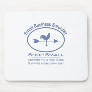 Small Business Saturday Weather vane Mouse Mat