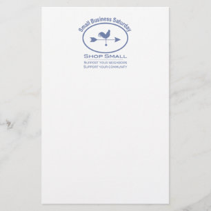 Small Business Saturday Weather vane Stationery