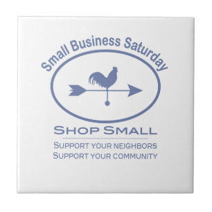 Small Business Saturday Weather vane Tile