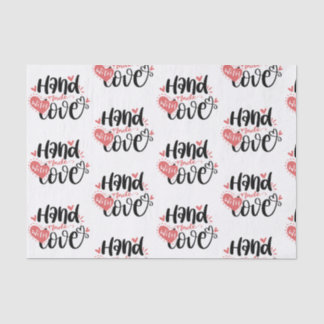 Small Business Shipping Handmade With Love Tissue Paper