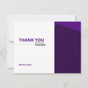 Small Business Thank You Card