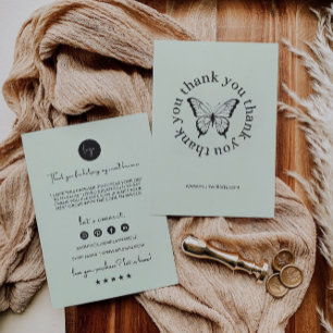 Small Business Thank You Card,