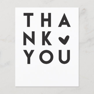 Small Business Thank You Card Package Insert