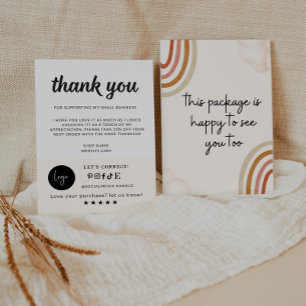 Small Business Thank You Card Printable