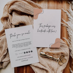 Small Business Thank You Card Template,