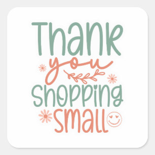 Small Business Thank You Stickers