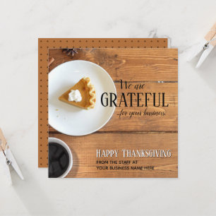 Small Business Thanksgiving Cards