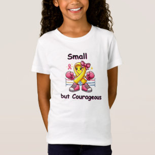 "Small but Courageous : Yellow Ribbon Tee" T-Shirt