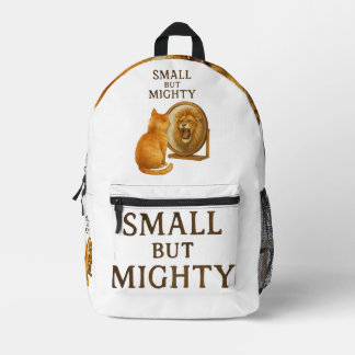 Small but Mighty Printed Backpack