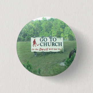 Small Button- Alabama Sign 3 Cm Round Badge