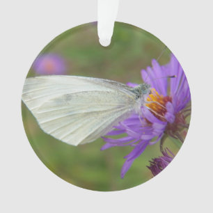 Small Cabbage White Butterfly Ornament