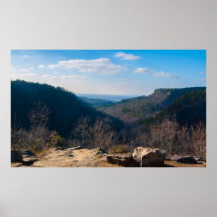Small Canyon, Petit Jean State Park, Arkansas Poster