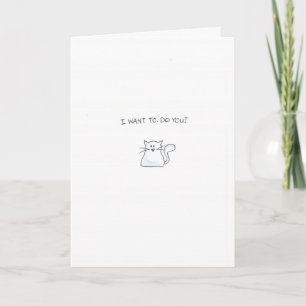 small cat.Do you Card