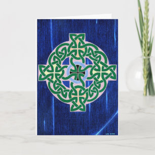 Small Celtic Cross (negative) card