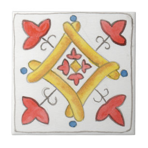 Small ceramic tile Sicily-inspired “Napola”