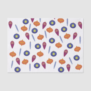 Small Christmas Ornaments Tissue Paper