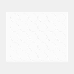 Small Circle Clothing Label