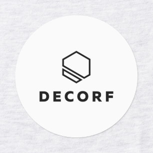 Small Circle Clothing Label