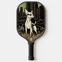 Small City Dog Personalised Pickleball Paddle