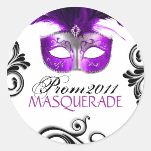 Small - Classy Masquerade Sticker