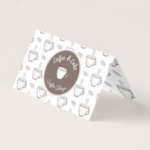 Small Coffee Shop Cottage Bag Topper