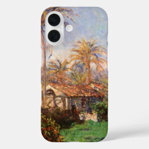 Small Country Farm in Bordighera by Claude Monet iPhone 16 Case
