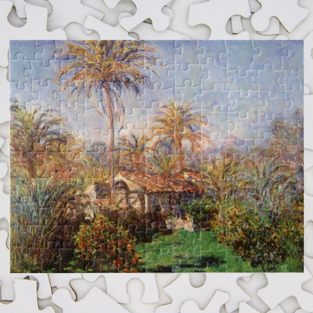 Small Country Farm in Bordighera by Claude Monet Jigsaw Puzzle (Creator Uploaded)